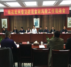 规范民间借贷防范金融风险工作现场会在宝应县顺利召开